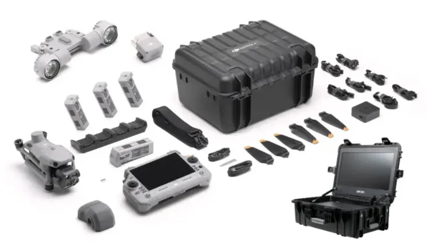 Matrice 4T kit with AS1 speaker and monitor