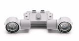 Front view of DJI AL1 drone spotlight for night search and wildlife recovery
