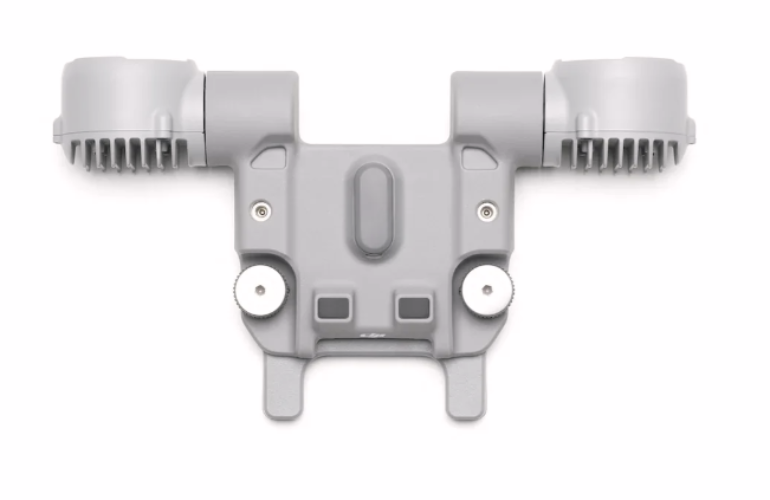 Angled rear view of DJI AL1 spotlight module for Matrice 4 enterprise drones