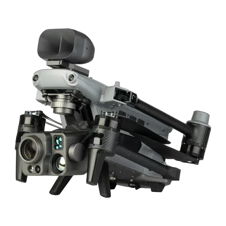 Autel Alpha thermal night vision drone with folded arms and top-mounted speaker