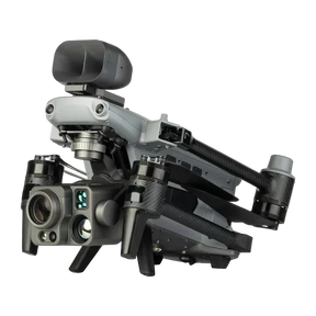 Autel Alpha thermal night vision drone with folded arms and top-mounted speaker