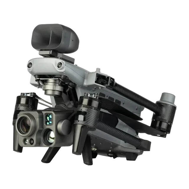 Autel Alpha thermal night vision drone with folded arms and top-mounted speaker