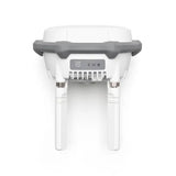 Close-up of DJI D-RTK 3 base station GNSS receiver for mapping and surveying