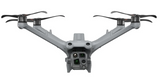 DJI Matrice 4TD front view with five-sensor gimbal, 640x512 thermal camera, and laser rangefinder for night tracking