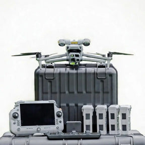 DJI Matrice 4T thermal drone with RC Plus 2 controller, four batteries, and hard case deer recovery kit