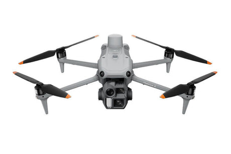 Close-up of DJI Matrice 4E gimbal and camera sensor for oblique capture and 3D modeling