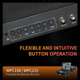 Stealth Tactical Vision field monitor control buttons close-up